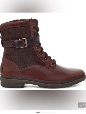 Woman Kesey Ugg combat boots